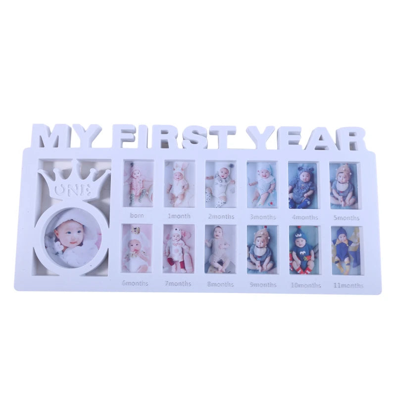 1Pc Infant First Year Picture Frame