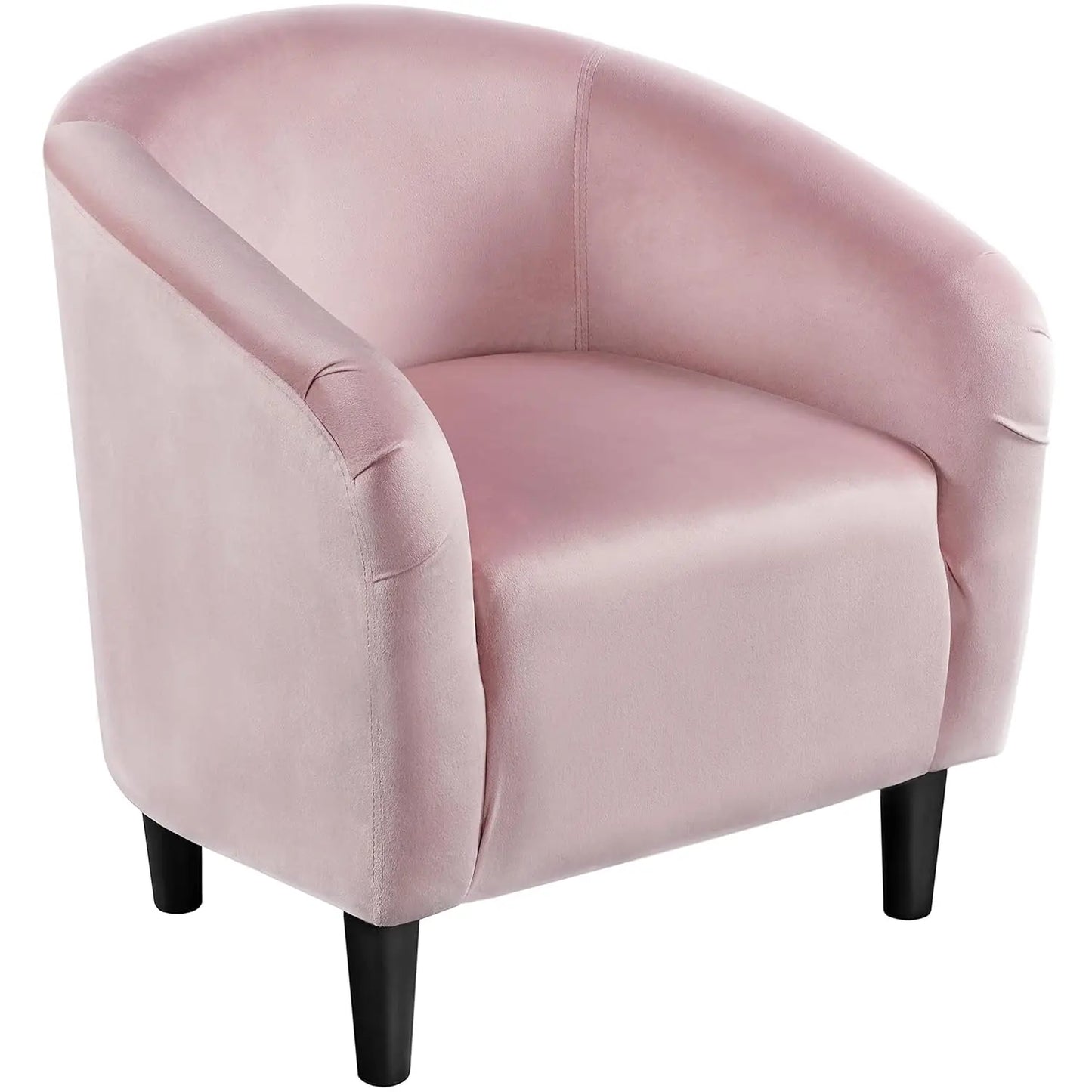 Barrel Chair, Modern Accent Chair Comfy Velvet Chair for Living Room Bedroom Office,