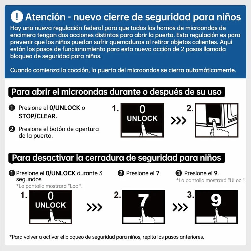0.7 Cu Ft Countertop Microwave Oven 700W Compact Kitchen