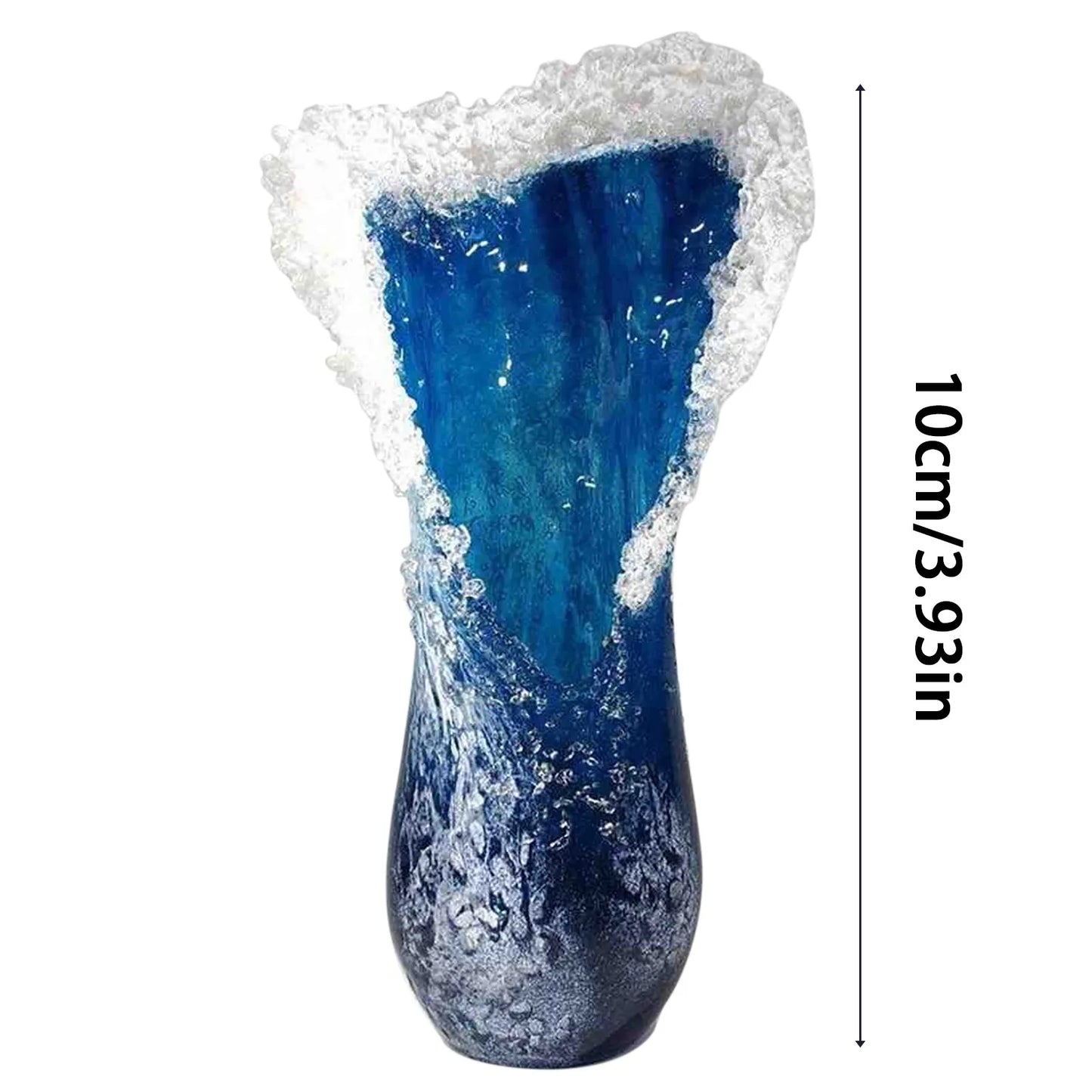 Sea Wave Vase For Office Living Room