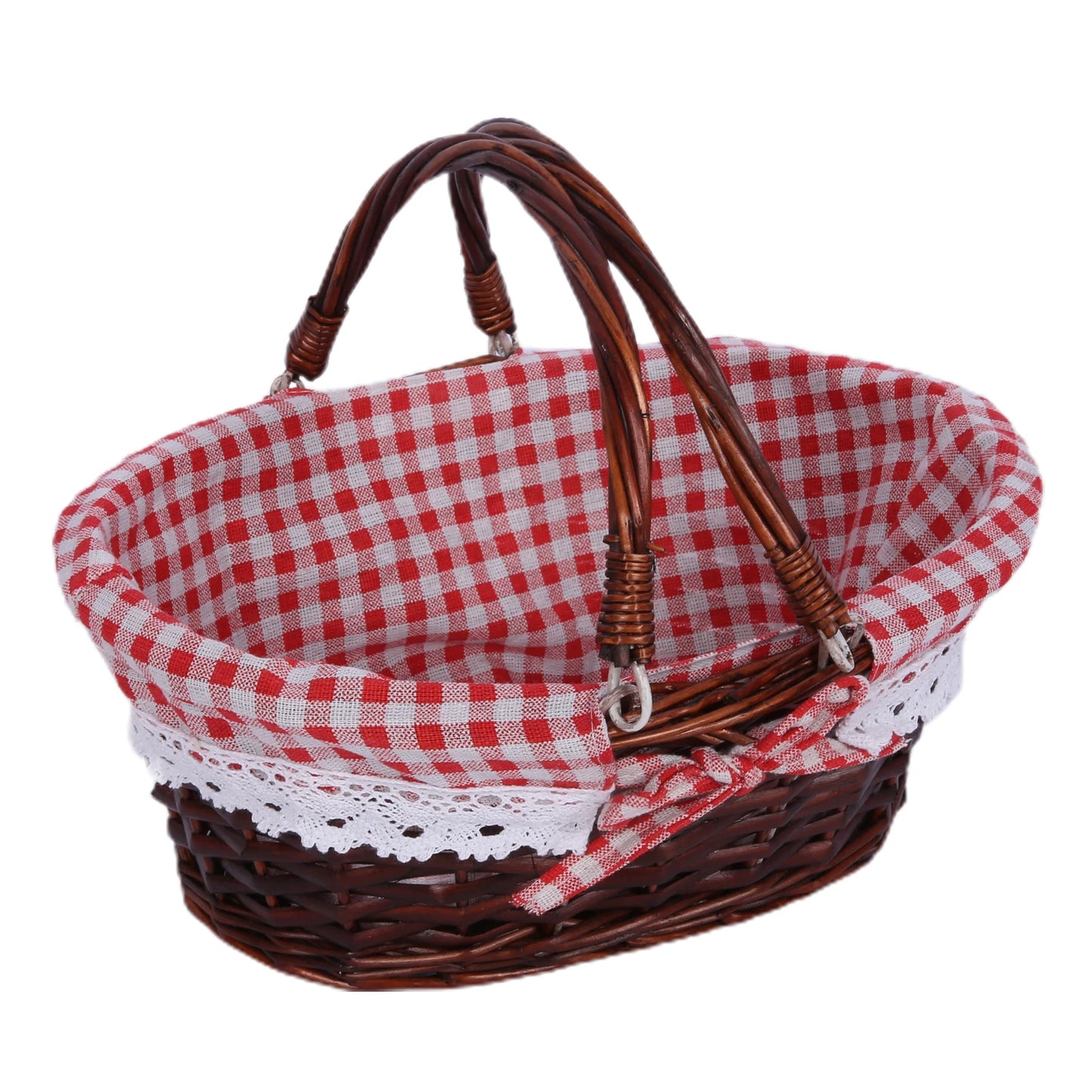 ZK40 Rattan picnic basket,