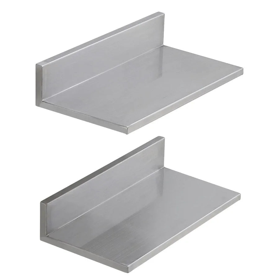 8.6 x 16 Stainless Steel Shelf Wall Mounted