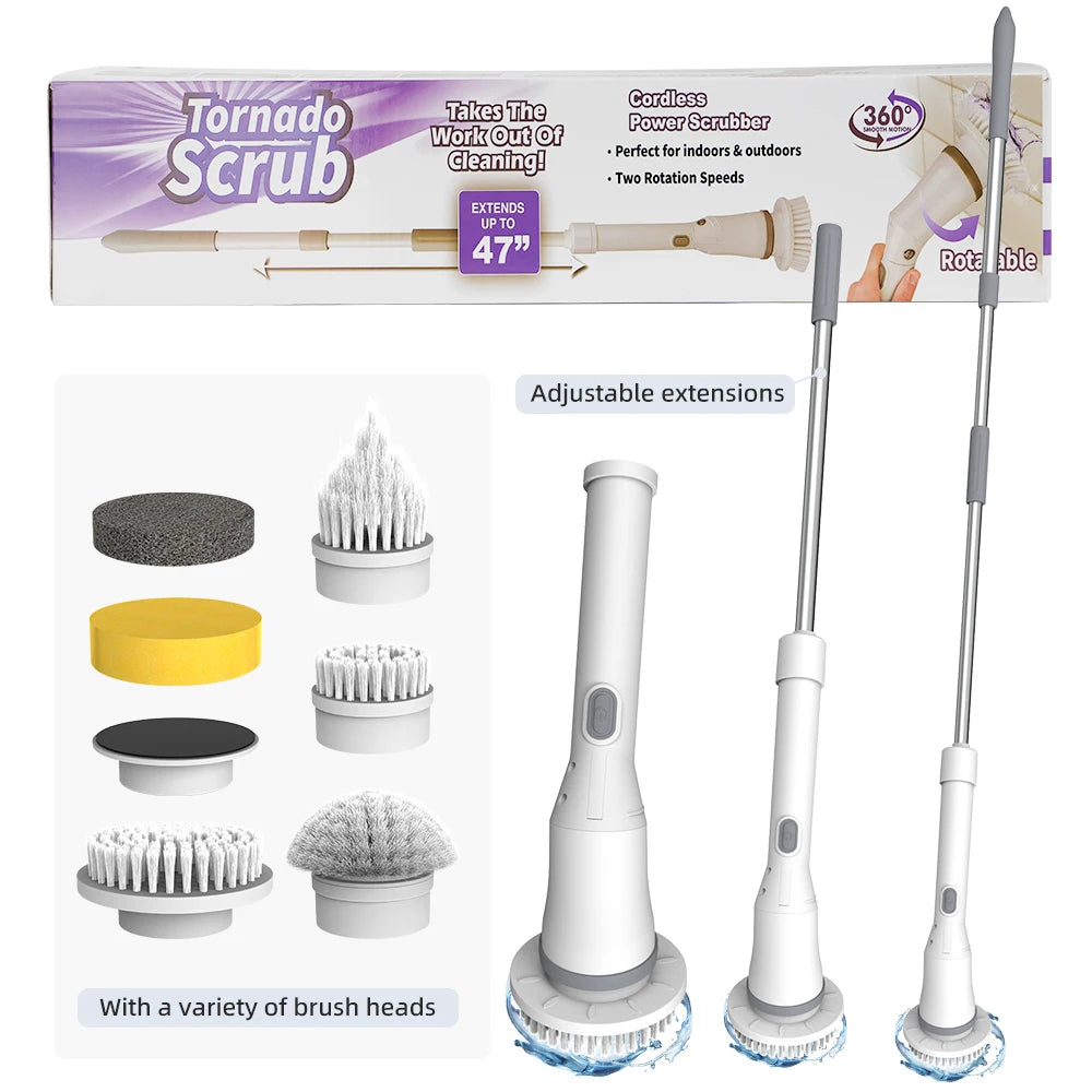 Viladepot Electric Cleaning Brush 9 in 1 Multifunctional Wireless Brush