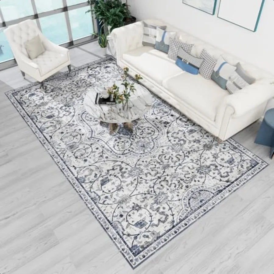 5' x 7' Waterproof Area Rug for Living Room