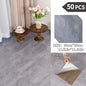 NINETAI Peel And Stick Floor Tile, 50pcs Vinyl Plank Wood Grain
