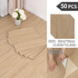 NINETAI Peel And Stick Floor Tile, 50pcs Vinyl Plank Wood Grain