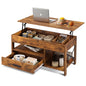 GALAXHERO Lift Top Coffee Table with Hidden Compartment for Living Room Reception Room