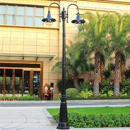 European-Style  Street Lamp  Waterproof Household Double-Head High Pole