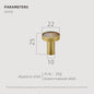Dooroom Brass Furniture Handles Shell Simple Nordic Pastoral Cupboard Cabinet Drawer Round Colorful Pulls