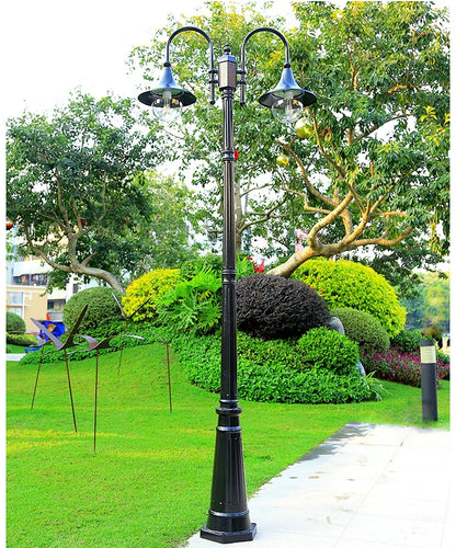 European-Style  Street Lamp  Waterproof Household Double-Head High Pole