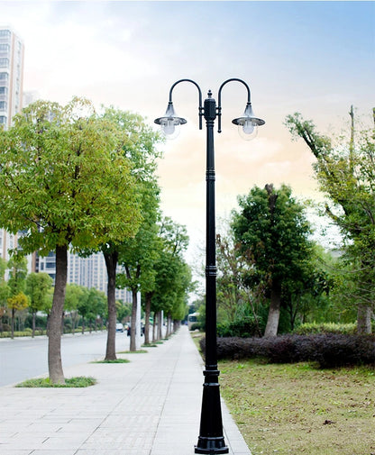 European-Style  Street Lamp  Waterproof Household Double-Head High Pole