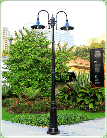 European-Style  Street Lamp  Waterproof Household Double-Head High Pole