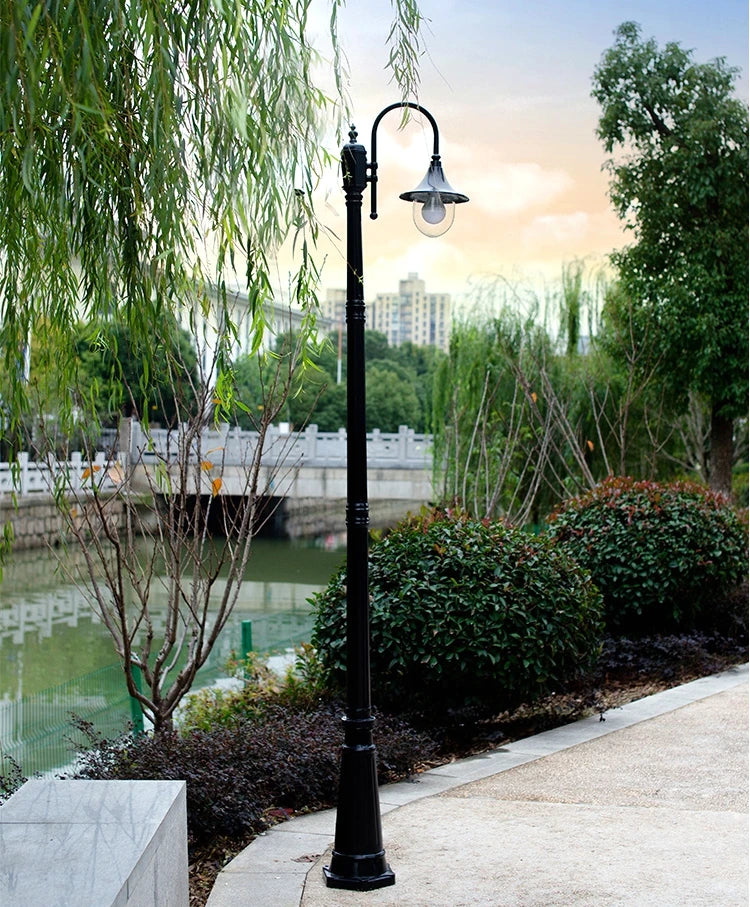 European-Style  Street Lamp  Waterproof Household Double-Head High Pole