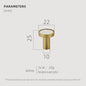 Dooroom Brass Furniture Handles Shell Simple Nordic Pastoral Cupboard Cabinet Drawer Round Colorful Pulls