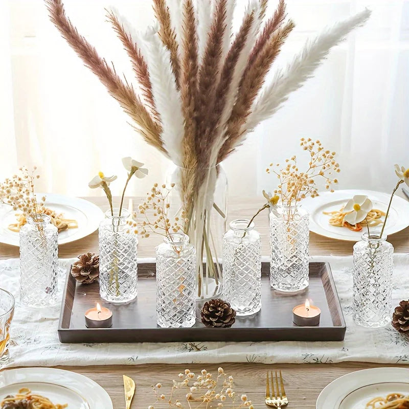 Glass Bud Vases Set Of 12