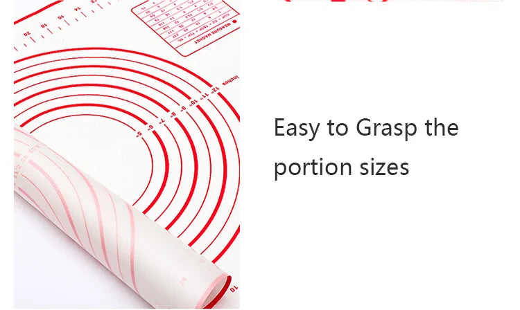 UNTIOR 1PCS Silicone Baking Mat Kneading Pad Dough Mat