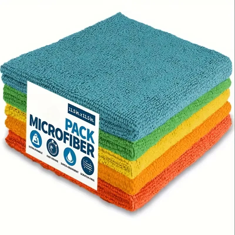 20/10/5/3pcs Microfiber Cleaning Cloth