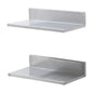 8.6 x 16 Stainless Steel Shelf Wall Mounted