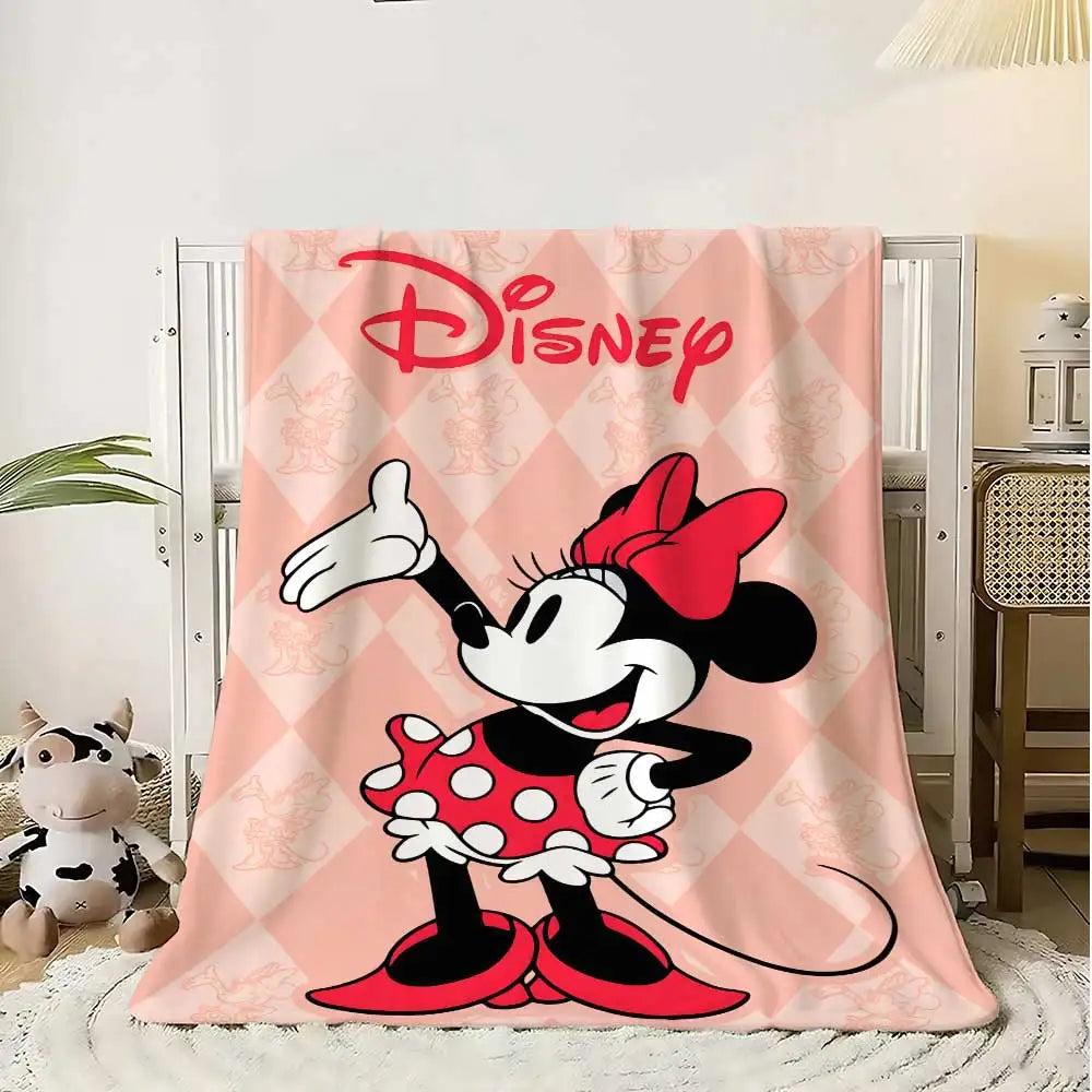 Double Blanket School M-minnies  Blankets