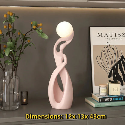 Home Decoration Art Light  Sculpture LED Floor Lamp