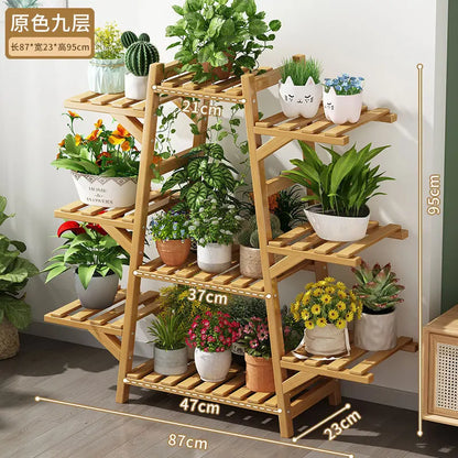 Floor-standing Rack Multi-layer Balcony Flower Rack