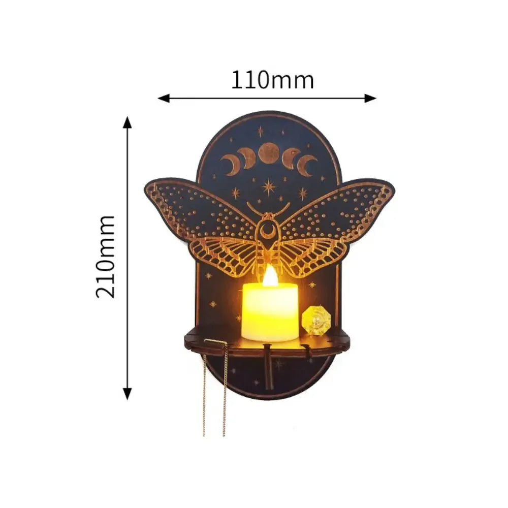 Wall Shelf Hand Woode Display Stand