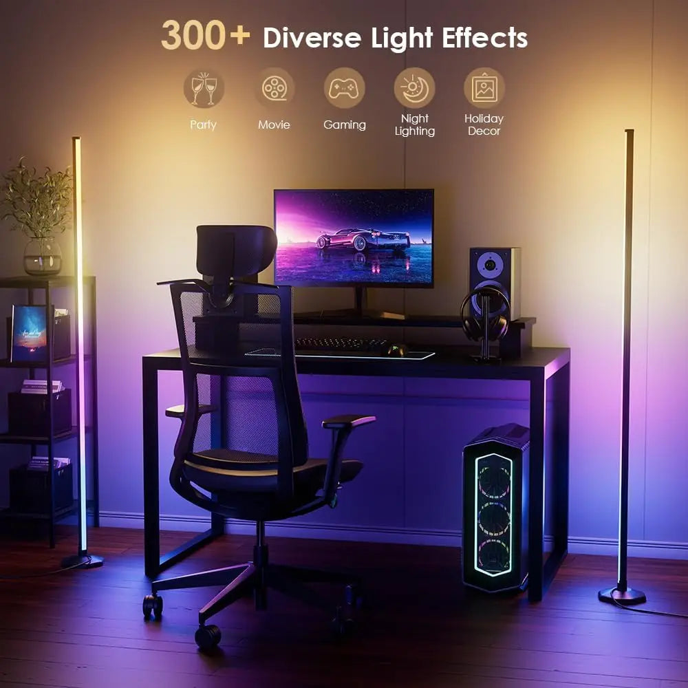 RGB Corner Floor Lamp