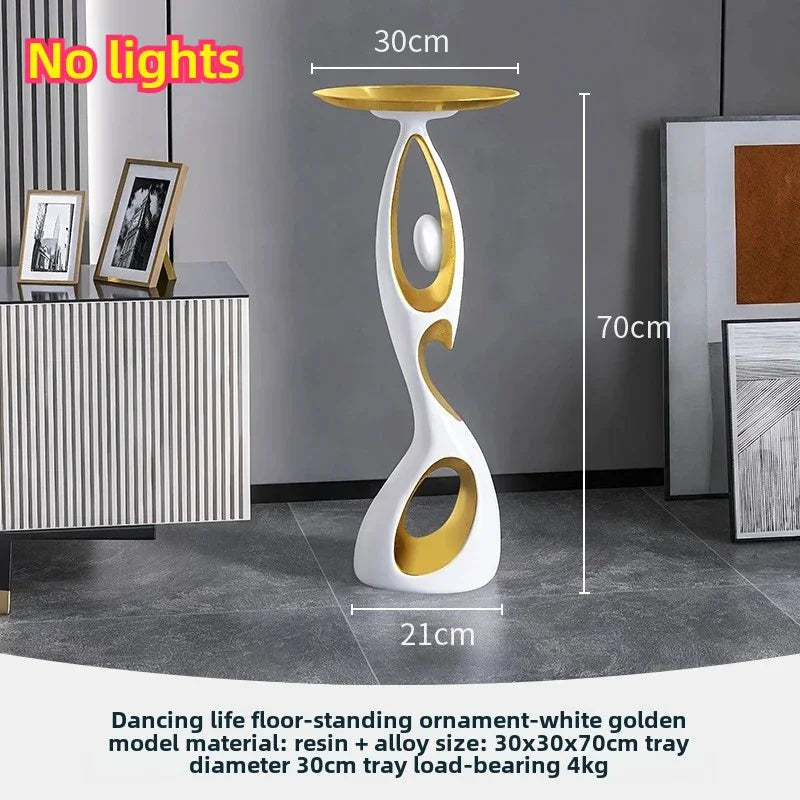 Home Decoration Art Light  Sculpture LED Floor Lamp
