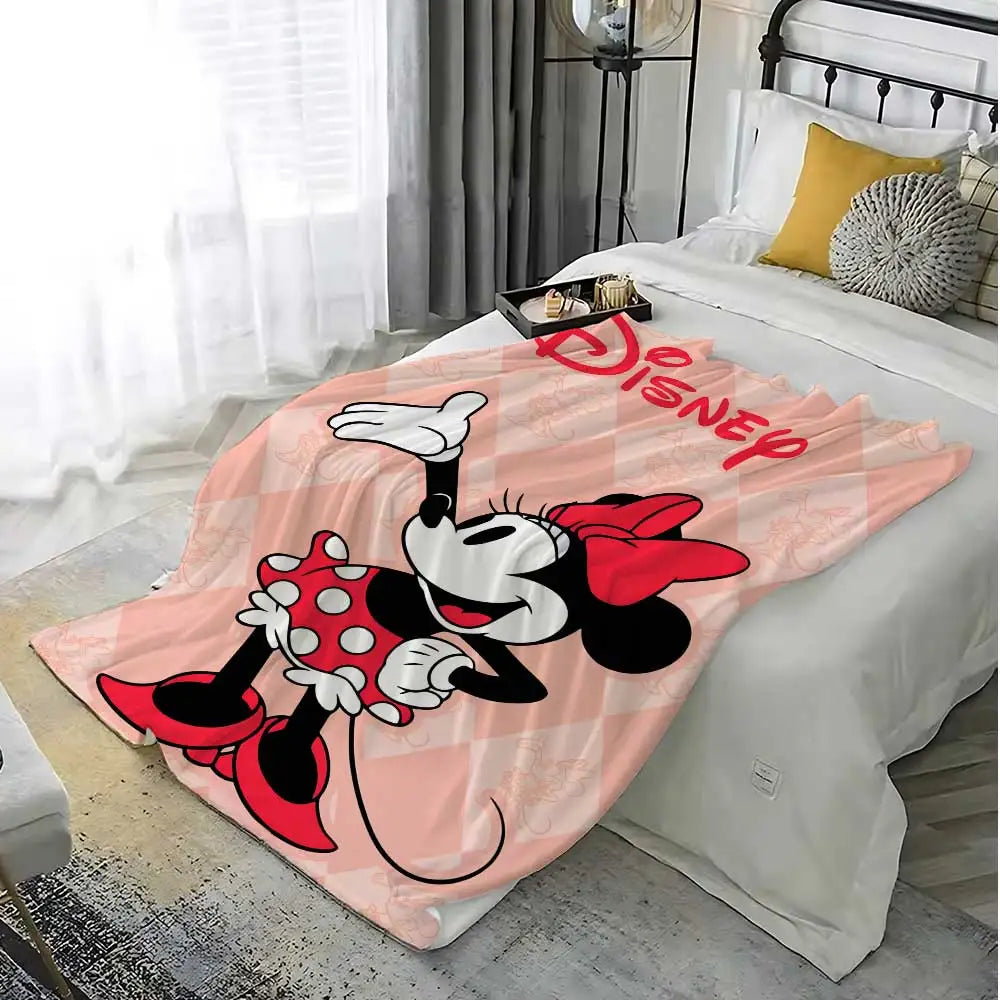 Double Blanket School M-minnies  Blankets