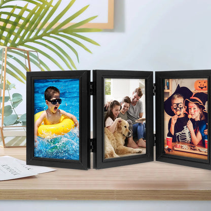 Double/Triple   Foldable Hinged Picture Frame