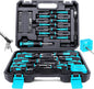 Magnetic Screwdriver Set, 43-Piece with Case, Includes Slotted, Phillips, Hex, Pozidriv, Torx - Green