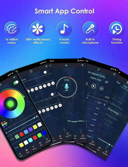 RGB Corner Floor Lamp