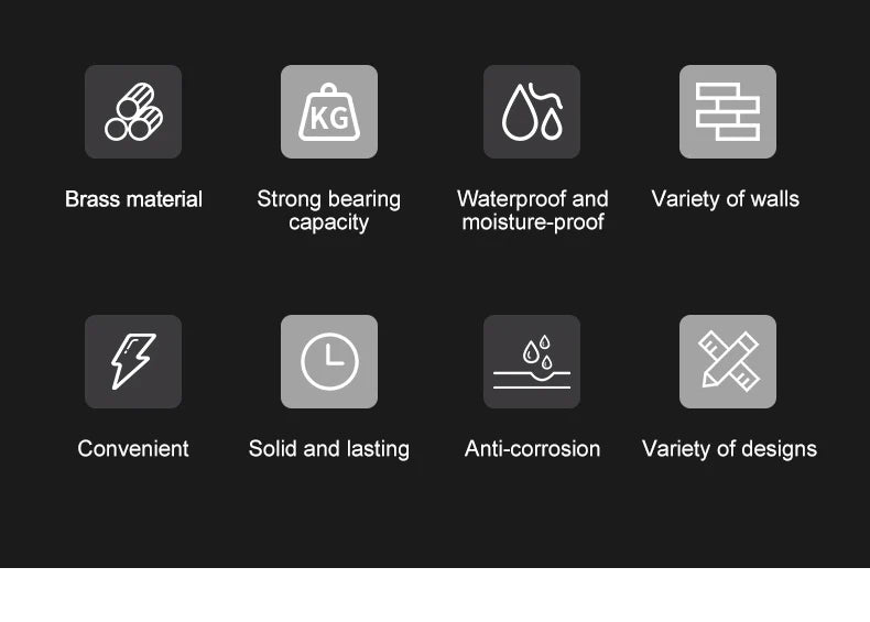 Antique Bronze Bathroom Hardware Set