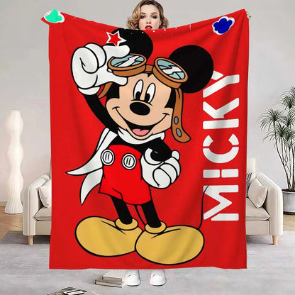 Black-eared Mouse Couch Throw Blanket