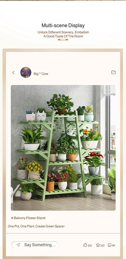 Floor-standing Rack Multi-layer Balcony Flower Rack