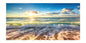 Beach Sunset Wall  Large Landscape Canvas Painting