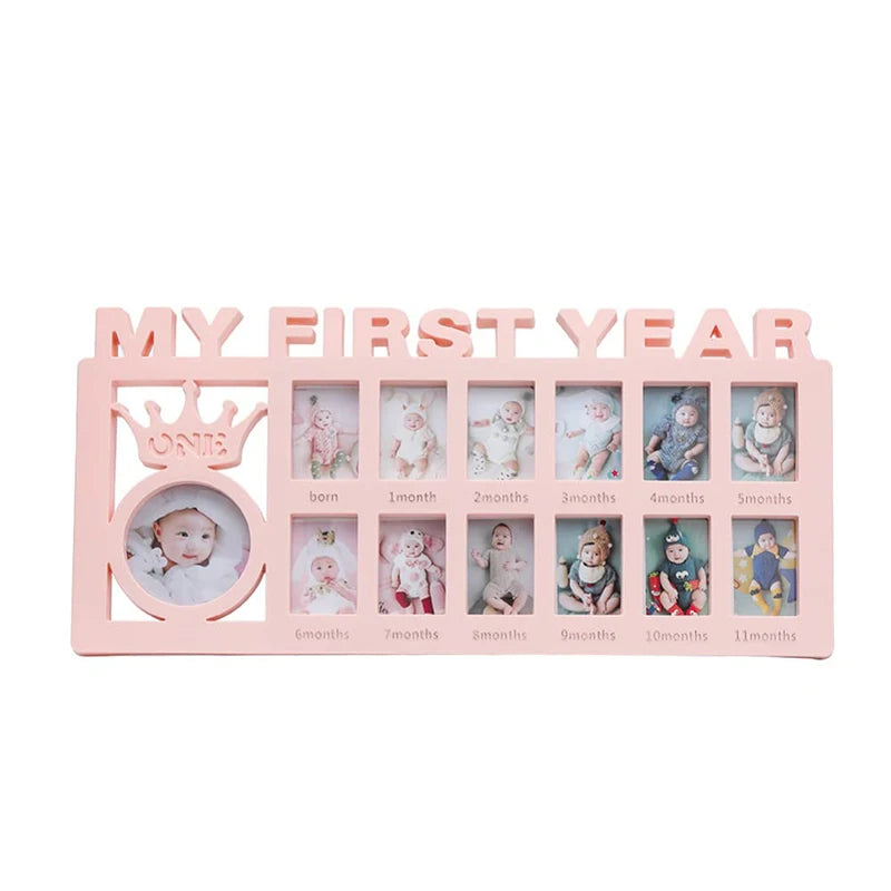 1Pc Infant First Year Picture Frame