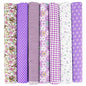 7PCS 50 x 50cm Squares Cotton Craft Fabric