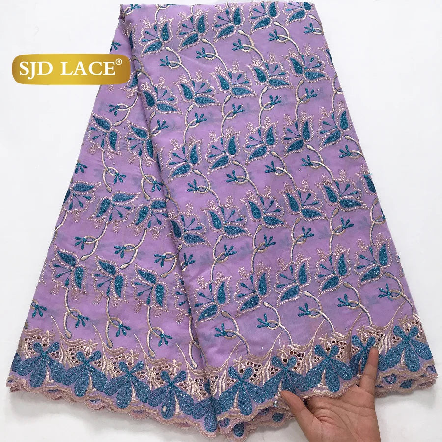 LACE African Nigerian Cotton Lace Fabrics