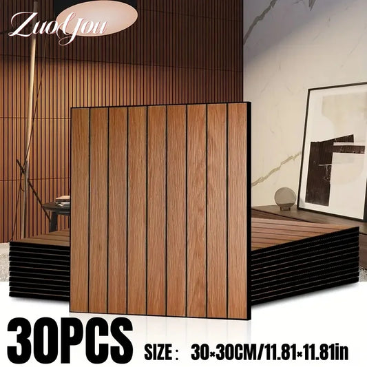 Faux Wood Grain  for Home Decor Peel and Stick Wall Panels