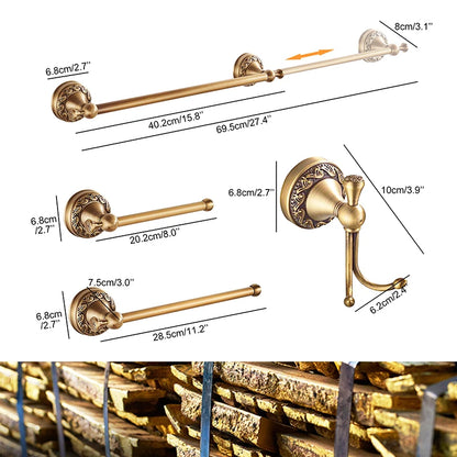 Antique Bronze Bathroom Hardware Set
