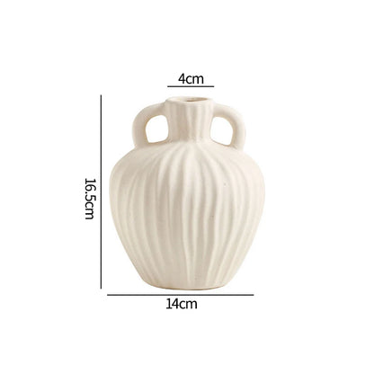 Ceramics Nordic Vase Flower Vase Bedroom Kitchen Tabletop