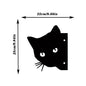 Exclusive Cute Cat Garden Decorative Silhouette -Perfect Outdoor Statues for Garden