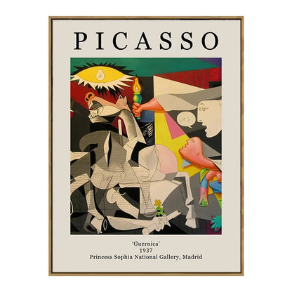 Vintage Famous Van Gogh Monet Matisse Picasso Prints