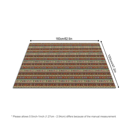 Vintage Persian Area Rug Bohemian Carpet