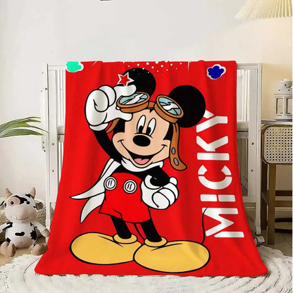 Black-eared Mouse Couch Throw Blanket