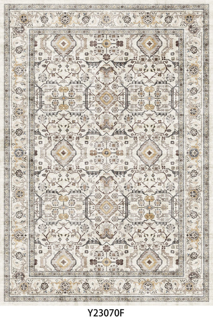 Retro  Turkish Persian Rug for Living Room Bedroom