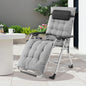 JHK Zero Gravity Recliner Camping Patio Lounge Chair  with Cup Holder  Removable Cushion For Outdoor Garden