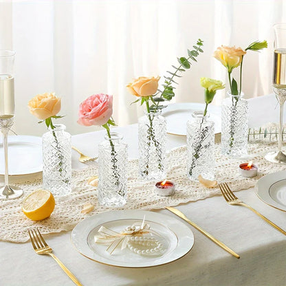 Glass Bud Vases Set Of 12