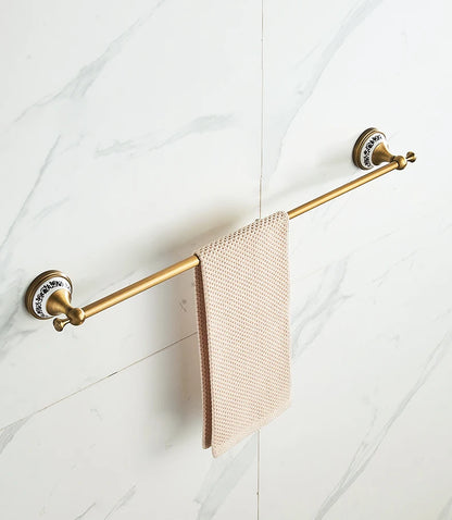 Antique Bronze Bathroom Hardware Set